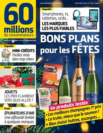 60 Millions de Consommateurs - Décembre 2022