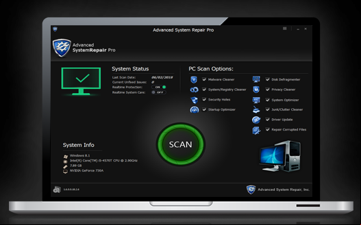 Advanced System Repair Pro 1.6.0.0.18.3.24 + Key [English] (Windows)