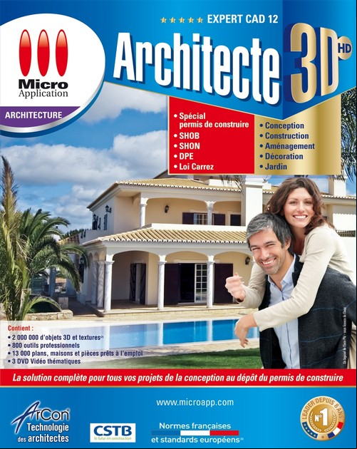 Architecte 3D HD Expert Cad 2010. Micro Application
