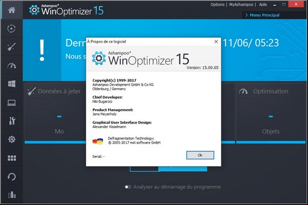 Ashampoo WinOptimizer 15.00.05 Portable (Windows)