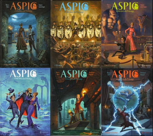 Aspic Détectives de l'étrange T1-T6 - BD - PDF