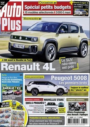 Auto Plus du 05 Juillet FRENCH PDF 2024 FRENCH PDF 2024
