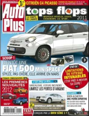 Auto Plus N°1216 du 26 Dec. au 1er. Janv.2012