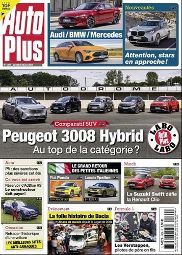 Auto Plus N° 1869 du 28 Juin FRENCH PDF 2024
