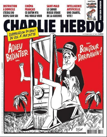 Charlie Hebdo - 14 Février 2024
