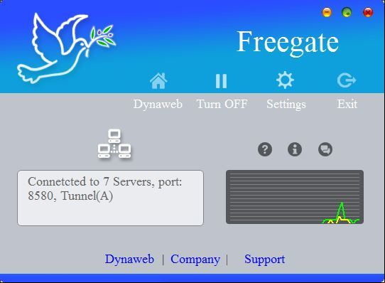 Dynamic Internet Technology - Freegate 7.64 32Bits Portable (Windows)
