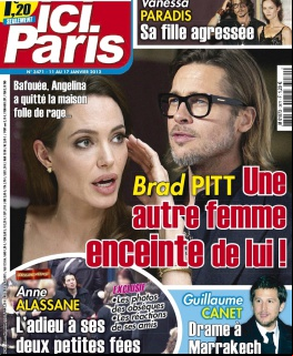 Ici Paris N°3471 du 11 au 17 Janvier 2012