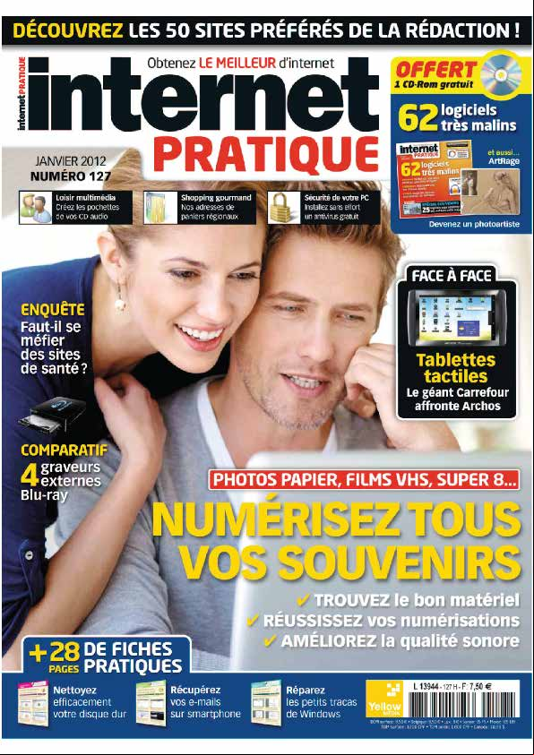 Internet pratique n127 janvier 2012
