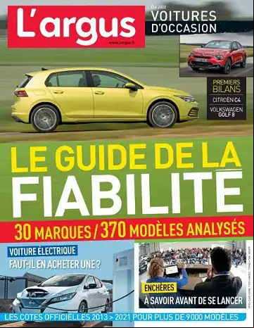 L'Argus Voitures d'Occasion - Été 2022