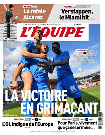 L'equipe - 9 Mai 2022