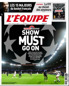 L’equipe du 04 Avril 2020