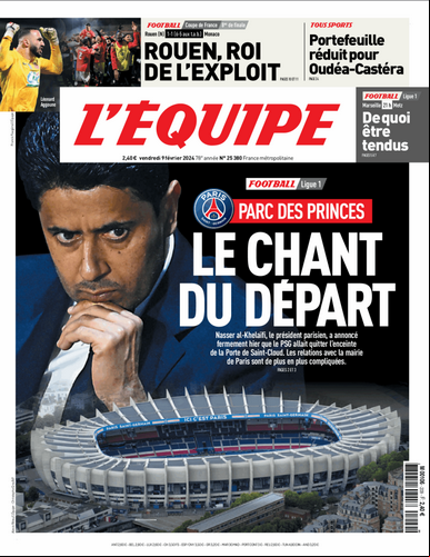 L'equipe du 09 Février 2023