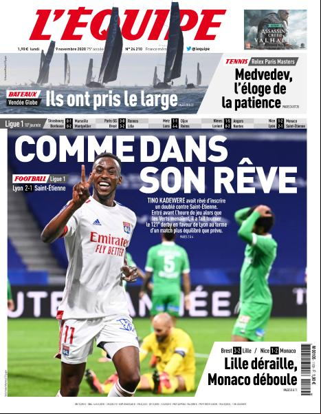 L’equipe du 09 Novembre 2020