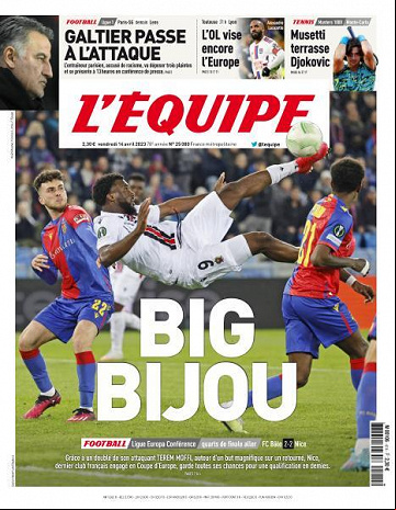 L'equipe du 14 Avril 2023
