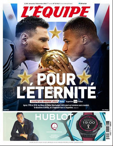 L'equipe du 18 Décembre 2022