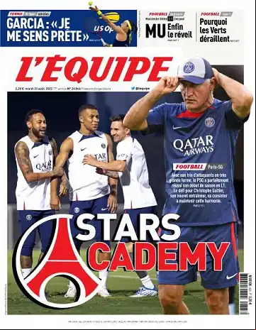 L'equipe du 23 Août 2022