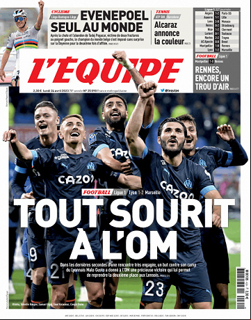 L'equipe du 24 Avril 2023