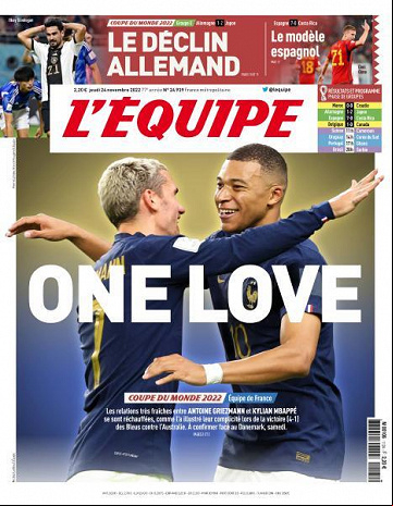 L'equipe du 24 Novembre 2022