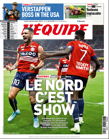L'equipe du 24 Octobre 2022