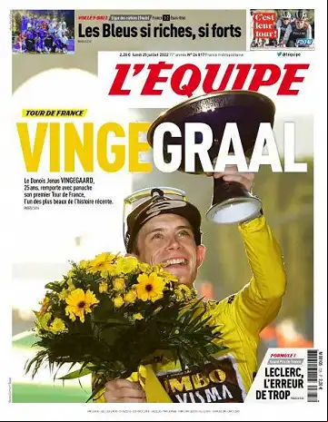 L'equipe du 25 Juillet 2022