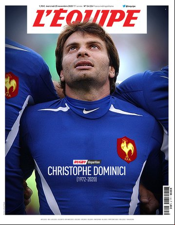 L’equipe du 25 Novembre 2020