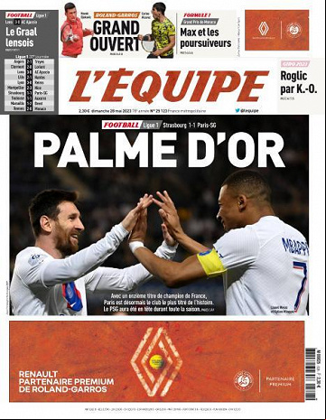 L'equipe du 28 Mai 2023