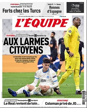 L’equipe du 28 Octobre 2020