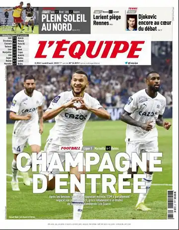 L'equipe du 8 Août 2022