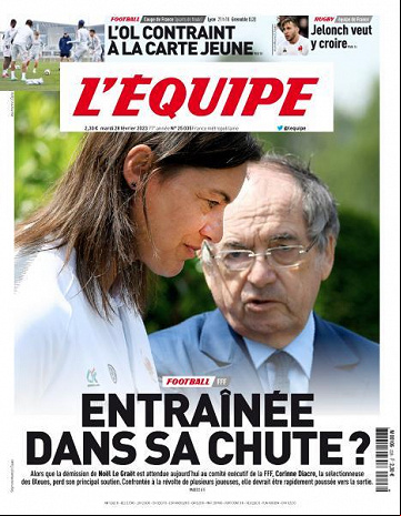 L'equipe du Mardi 28 février 2023