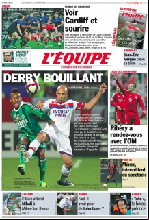L'Equipe du Samedi 17 Mars 2012
