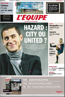 L'equipe Edition du 04 Mai 2012