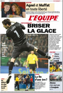 L'equipe Edition du 07 Septembre 2012