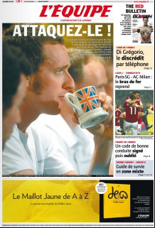 L'equipe Edition du 11 Juillet 2012
