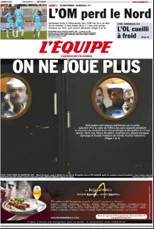 L'equipe Edition du 1er. Octobre 2012