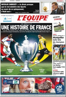 L'equipe Edition du 28 Avril 2012