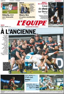 L'equipe Edition du 31 Decembre 2012