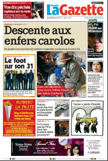 La Nouvelle Gazette de Charleroi Du 29 Decembre 2011