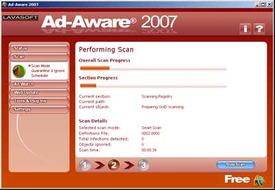 Lavasoft Ad-Aware 2008 Pro 7 1 0 8