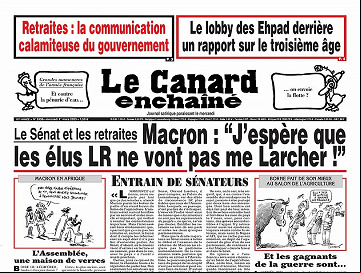 Le Canard Enchaîné - 01 Mars 2023