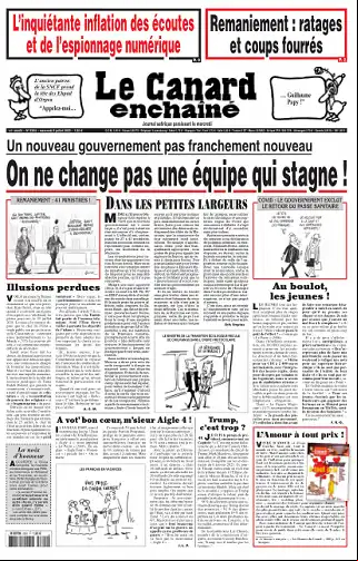 Le Canard Enchaîné du Mercredi 27 Juillet 2022