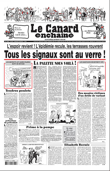 Le Canard enchaîné N°5245 - 19 Mai 2021