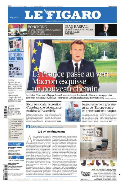 Le Figaro du 15 Juin 2020