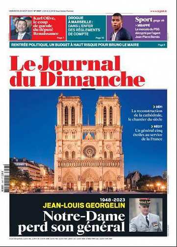Le Journal du Dimanche - 20 Août 2023