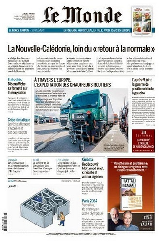 Le Monde du 06 Juin FRENCH PDF 2024