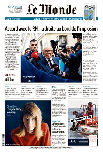 Le Monde du 13 Juin FRENCH PDF 2024