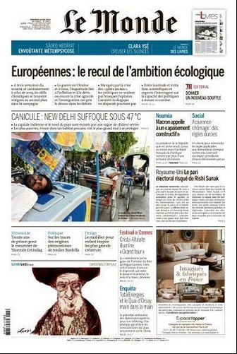 Le Monde du 24 Mai FRENCH PDF 2024