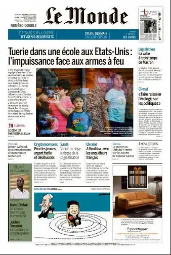 Le Monde du 26 Mai 2022