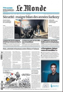 Le Monde Edition du 18 Janvier 2012