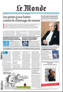 Le Monde Edition du 19 Janvier 2012