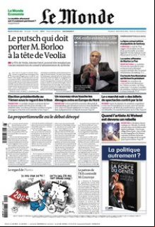 Le Monde et Supp.Eco du 21 Fevrier 2012